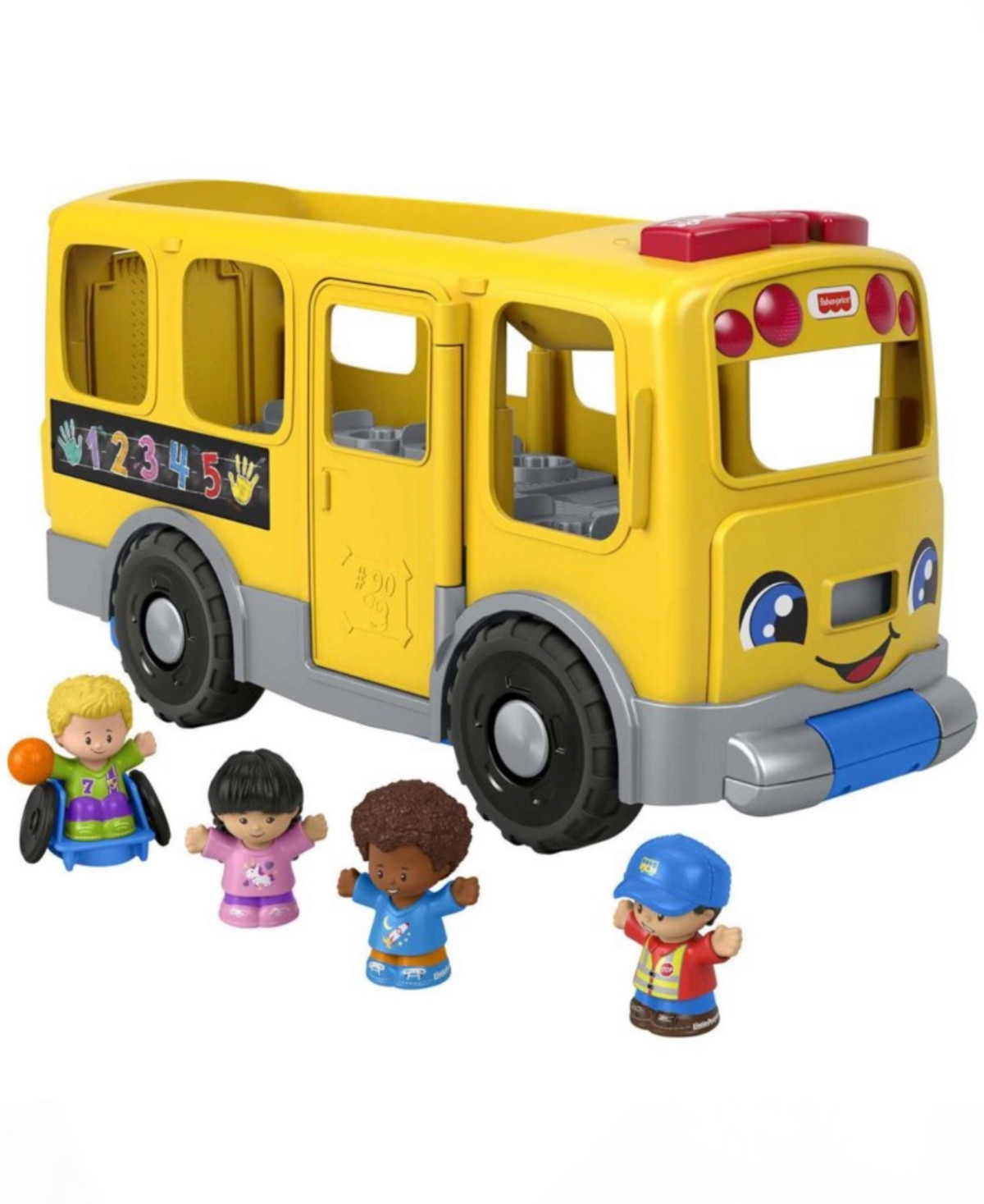 Fisher Price Time for the Big Kid Friendly, Singing with Friends School Bus - Multi Colored Plastic | Macy's