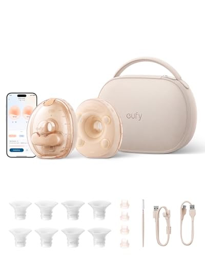 eufy Security Heated Massage Wearable Breast Pump S2 Pro, HeatFlow, Double-Sealed Flange, Nipple ... | Amazon (US)