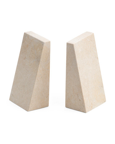 8in Botticina Marble Bookends | TJ Maxx