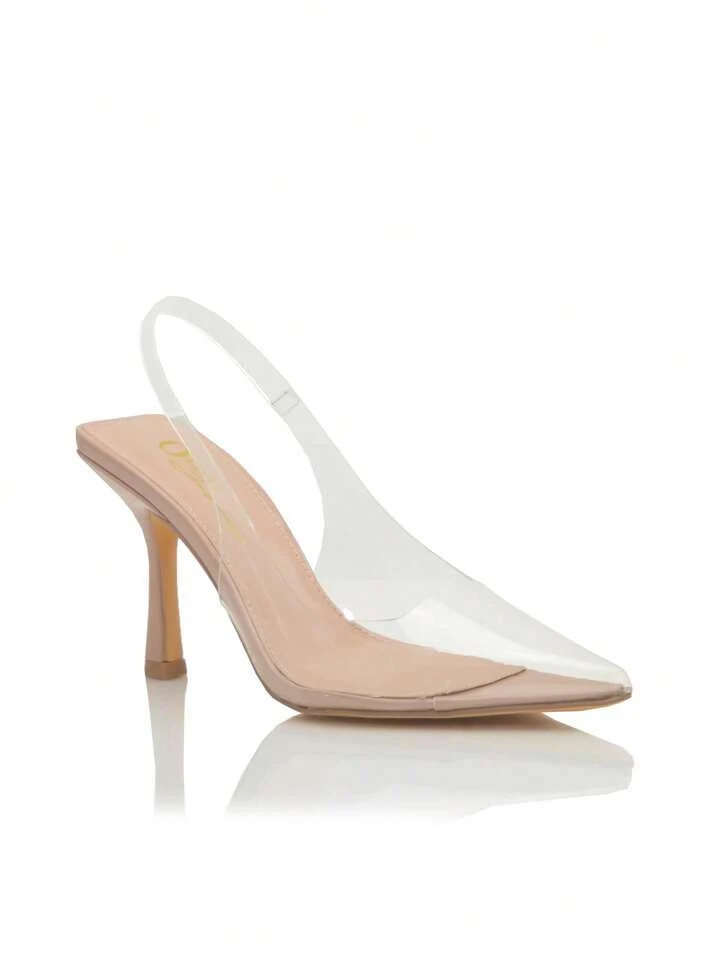 Transparent Simple High Heel Shoes | SHEIN