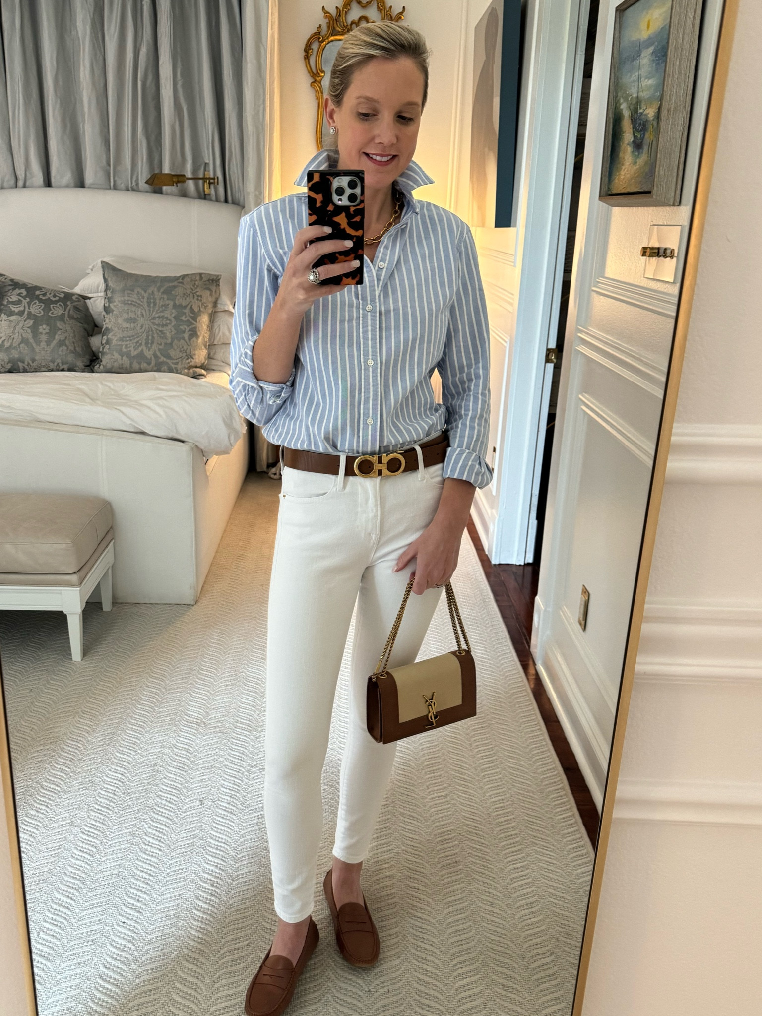 Crisp. Classic. Casual. Striped Short and White Jeans.

#LTKSeasonal #LTKShoeCrush #LTKStyleTip