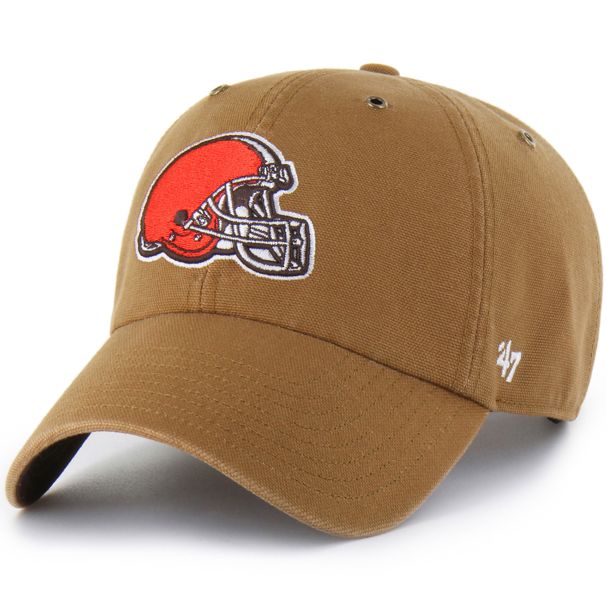 Men's Carhartt x '47 Brown Cleveland Browns Clean Up Adjustable Hat | Fanatics
