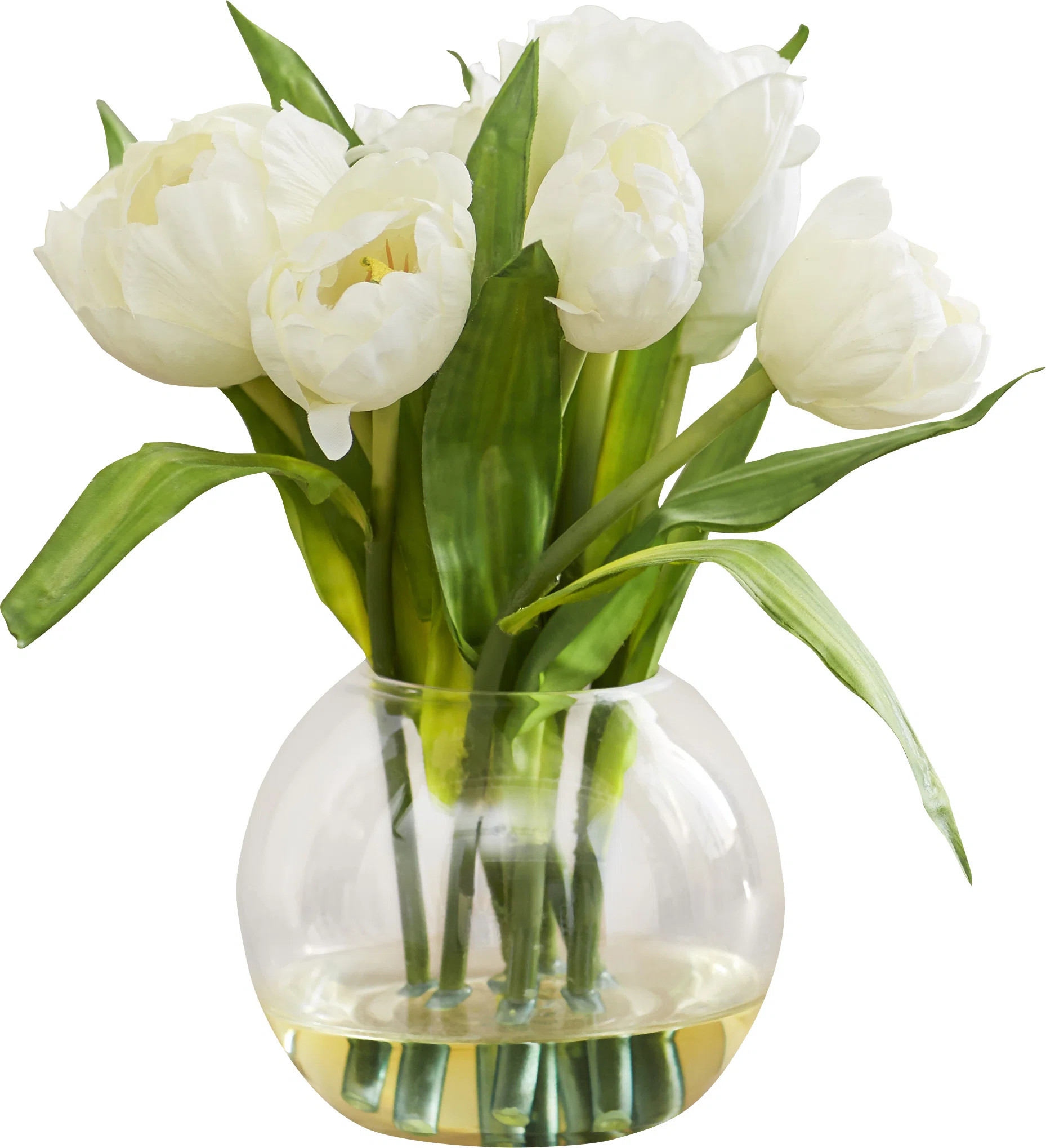 House of Hampton® Tulip Arrangement in Vase & Reviews | Wayfair | Wayfair North America