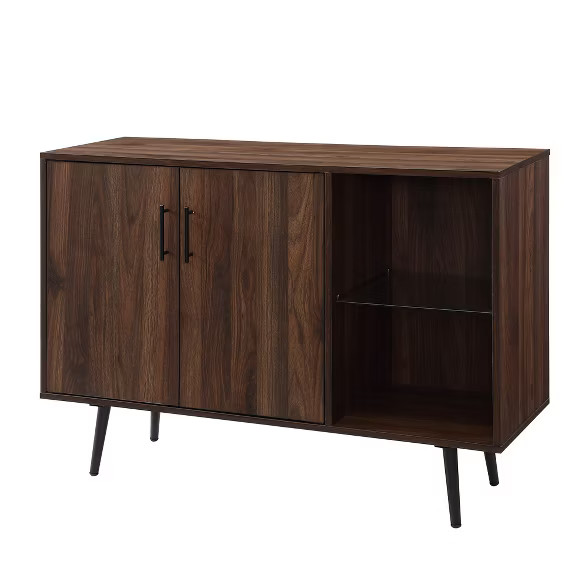 44" Mid Century Modern Asymmetric Buffet - Saracina Home | Target