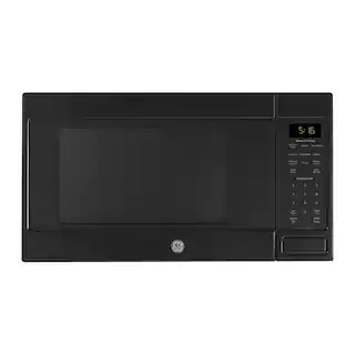 1.6 cu. ft. 1150-Watt Countertop Microwave in Black | The Home Depot