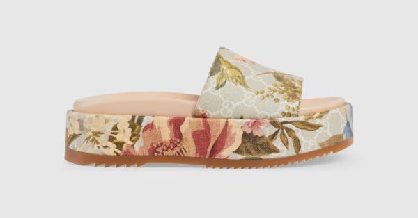 Women's GG Flora slide sandal | Gucci (US)