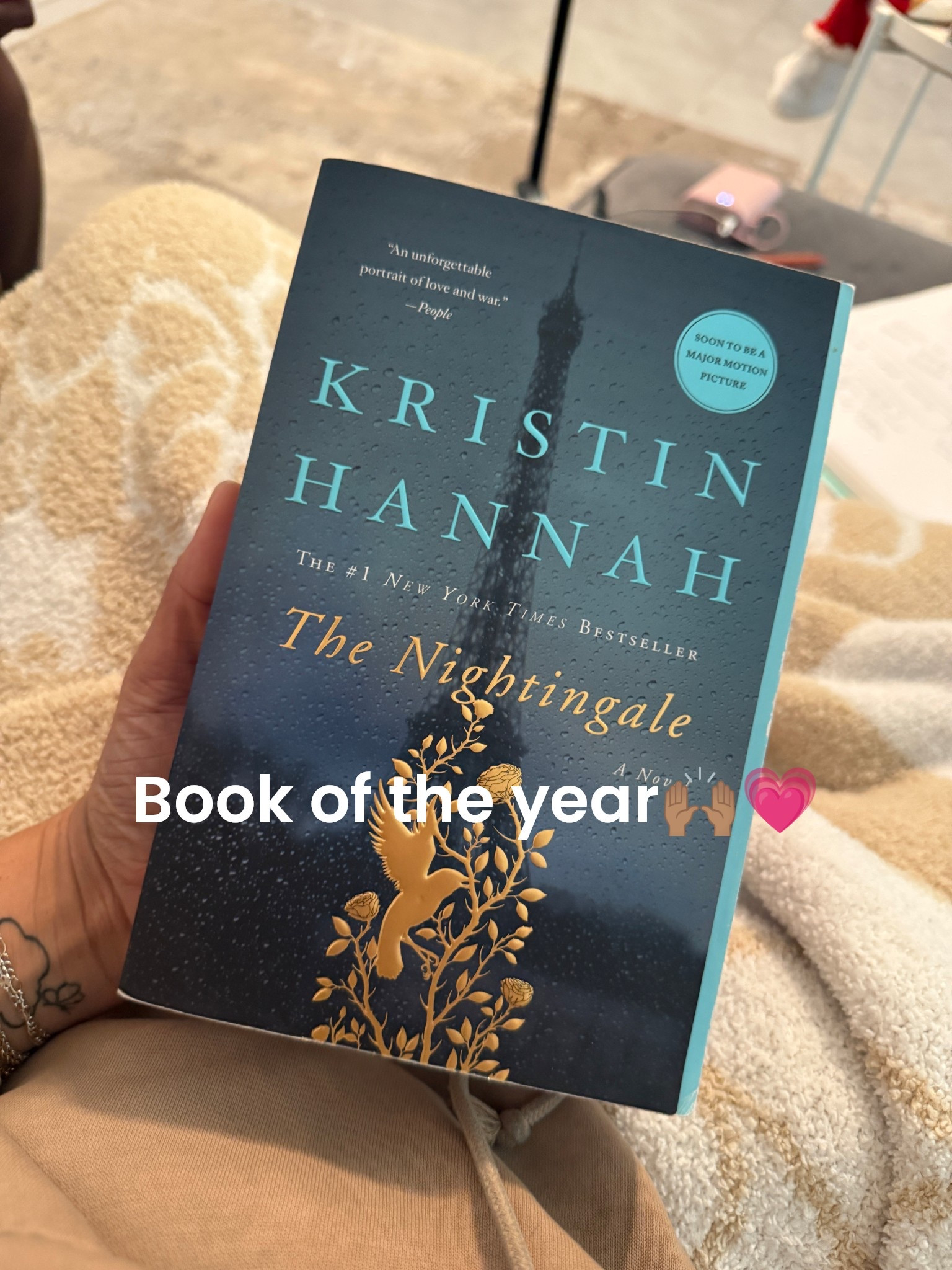 The Nightingale was one of the best books I’ve ever read. If you haven’t read it yet, you need to! Especially with how the World is today.  10/10 recommend!  #bookrecommendations #momlife #hobby #books #simplymadisynn 

#LTKFindsUnder50 #LTKFindsUnder100 #LTKHome