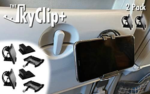 The SkyClip+ Phone & Tablet Holder for Air Travel, Home and Office Use - Inflight Phone Mount & S... | Amazon (US)