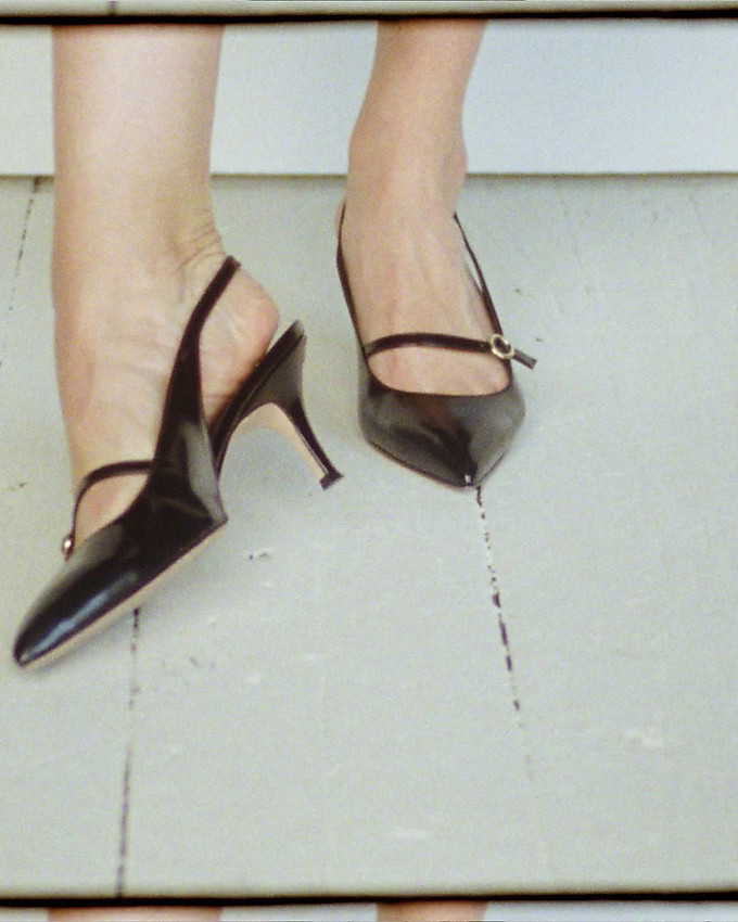 Made-in-Italy Colette buckle slingback pumps in leather | J. Crew US