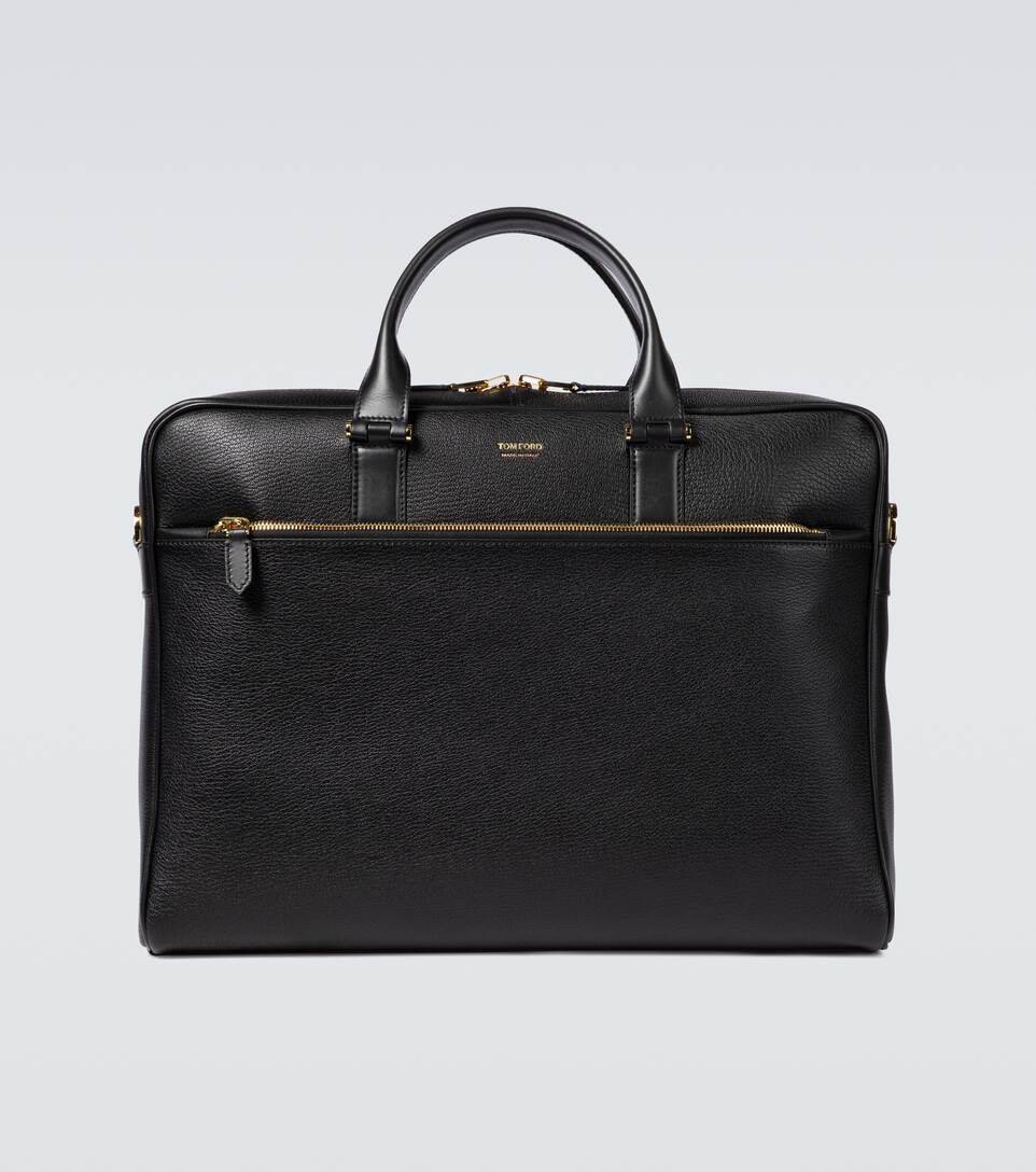 Grained leather briefcase | Mytheresa (US/CA)
