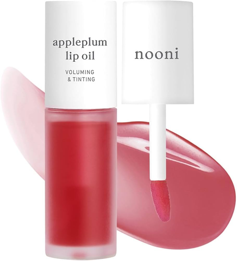 NOONI Korean Lip Oil - Appleplum | Long-Lasting, Moisturizing, Plumping, Revitalizing for Dry Lip... | Amazon (US)