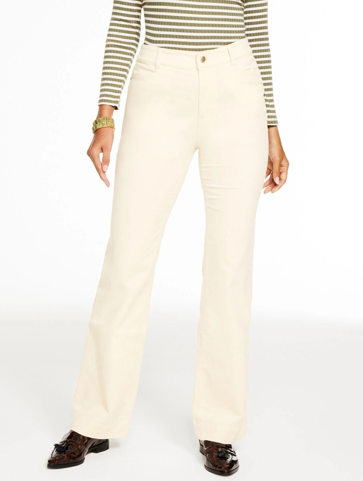 Flare Leg Stretch Corduroy Pants | Talbots