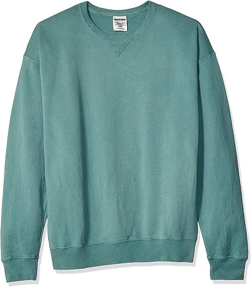 Hanes Men's Comfortwash Garment Dyed Fleece Sweatshirt | Amazon (US)
