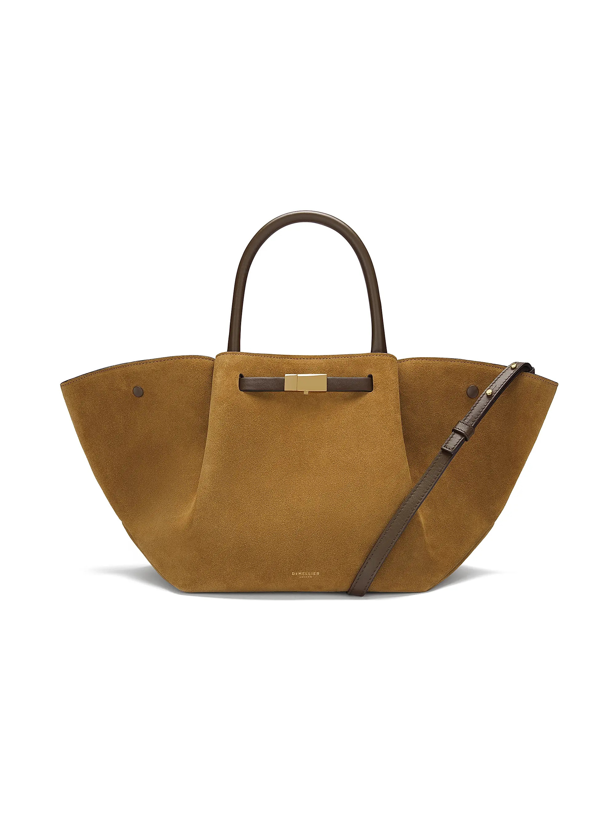 DeMellier Midi New York Suede Tote Bag | Saks Fifth Avenue | Saks Fifth Avenue