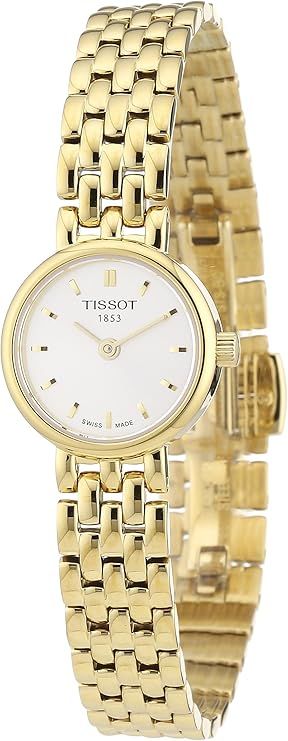 Tissot womens T-Trend stainless-steel Dress Watch Yellow Gold 1N14 T0580093303100 | Amazon (US)