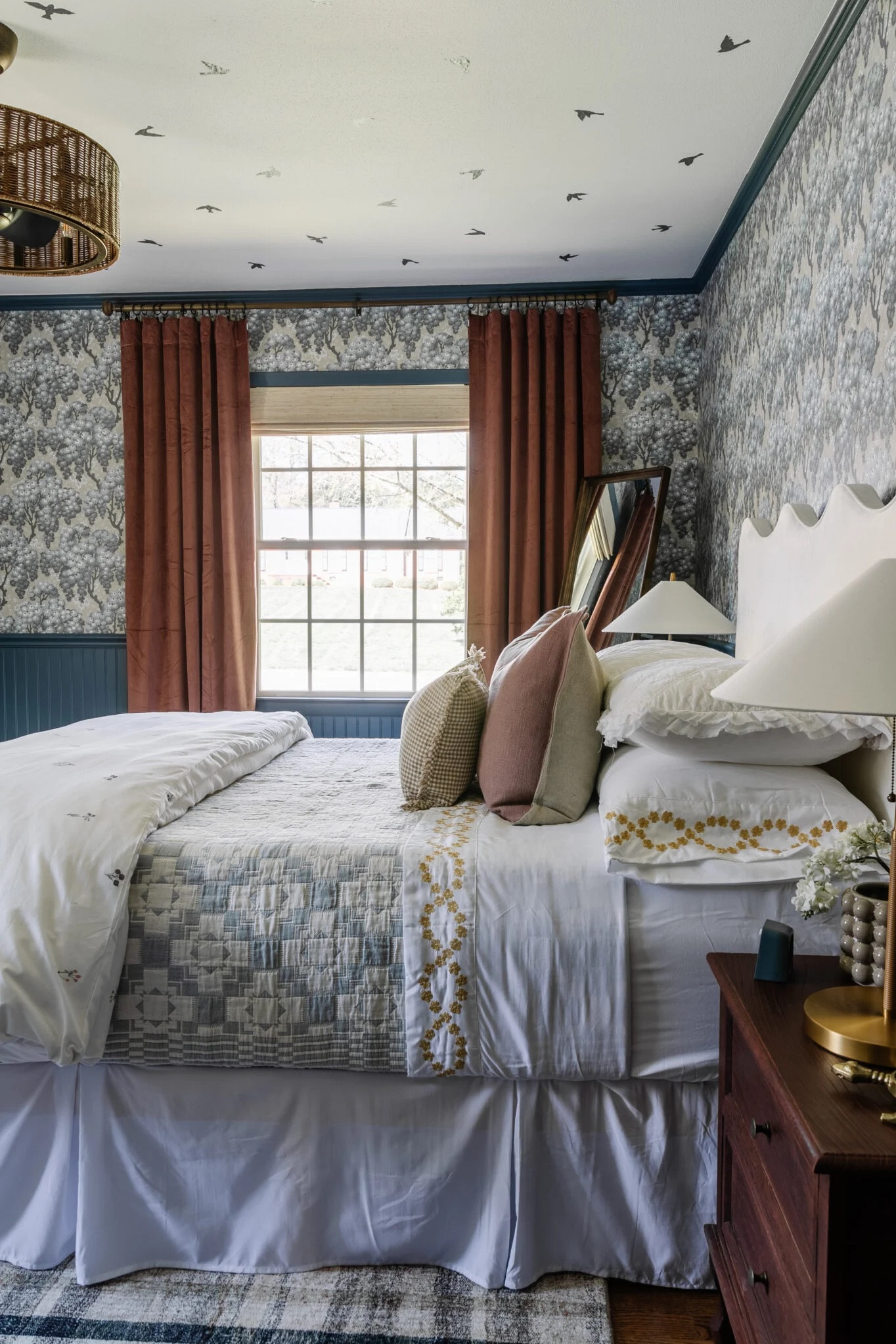 See our blog blesserhouse.com for wallpaper sources and how we transformed our daughter’s little girl room to this pre-teen Swedish bedroom! 

#Wallpaper #PlaidRug #cozybedding #quilt #urbanoutfitters #GirlsColonialRoom #ColonialGirlsRoom #SwedishDecor #VintageDecor #magnoliastems #burlwood #diy #preteen #teenbedroom #vintage #cottage  

Follow my shop @blesserhouse on the @shop.LTK app to shop this post and get my exclusive app-only content!

#liketkit 
@shop.ltk
https://liketk.it/46PPv

#LTKhome #LTKstyletip #LTKkids