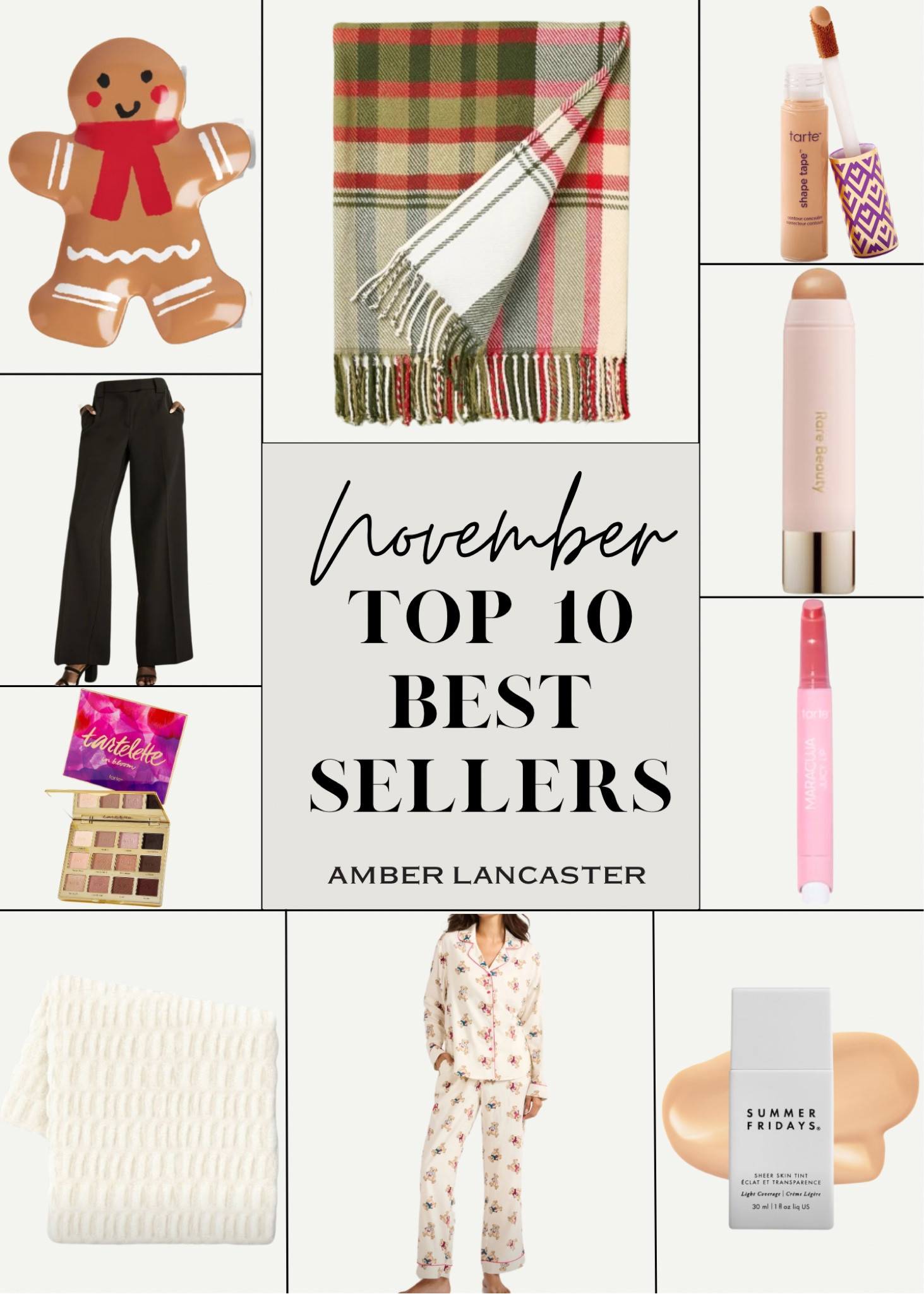November best sellers!! ✨ |
best sellers, holiday decor, beauty, make up, tarte, eyeshadow, summer friday, rare beauty, gingerbread, women’s pajamas, christmas pajamas, walmart. 

#LTKSeasonal #LTKBeauty #LTKHoliday