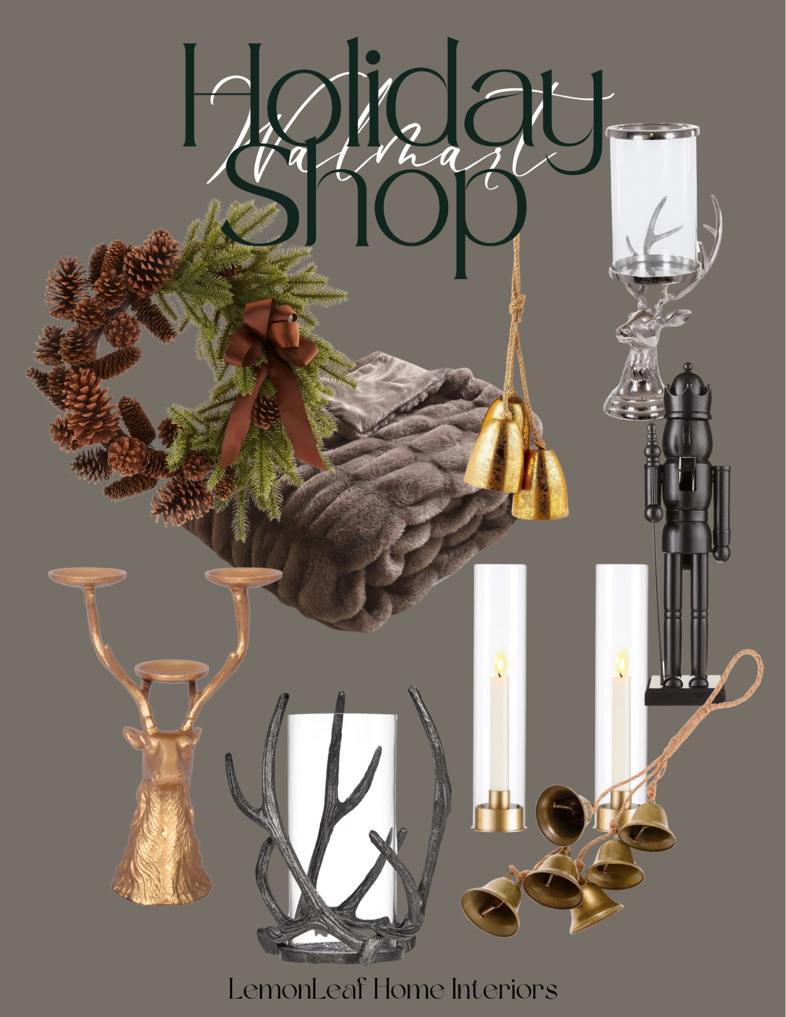 I just received the stag head candle holder and the faux fur blanket. They are amazing quality and the price is so good! Grab them for Christmas decor and gifting! All the Walmart holiday items are so good! 



#LTKGiftGuide #LTKHoliday #LTKhome