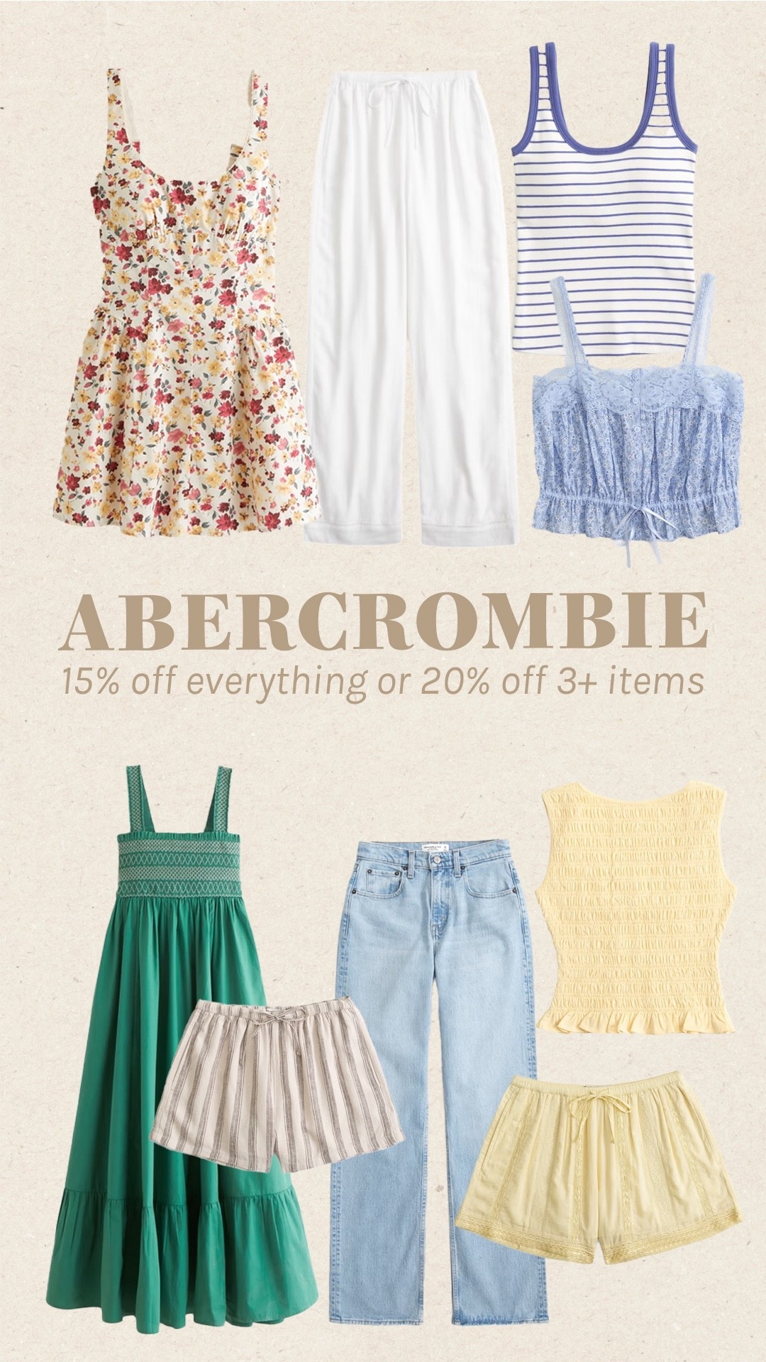 Abercrombie sale!

#LTKPetite #LTKgrwm #LTKdayinmylife