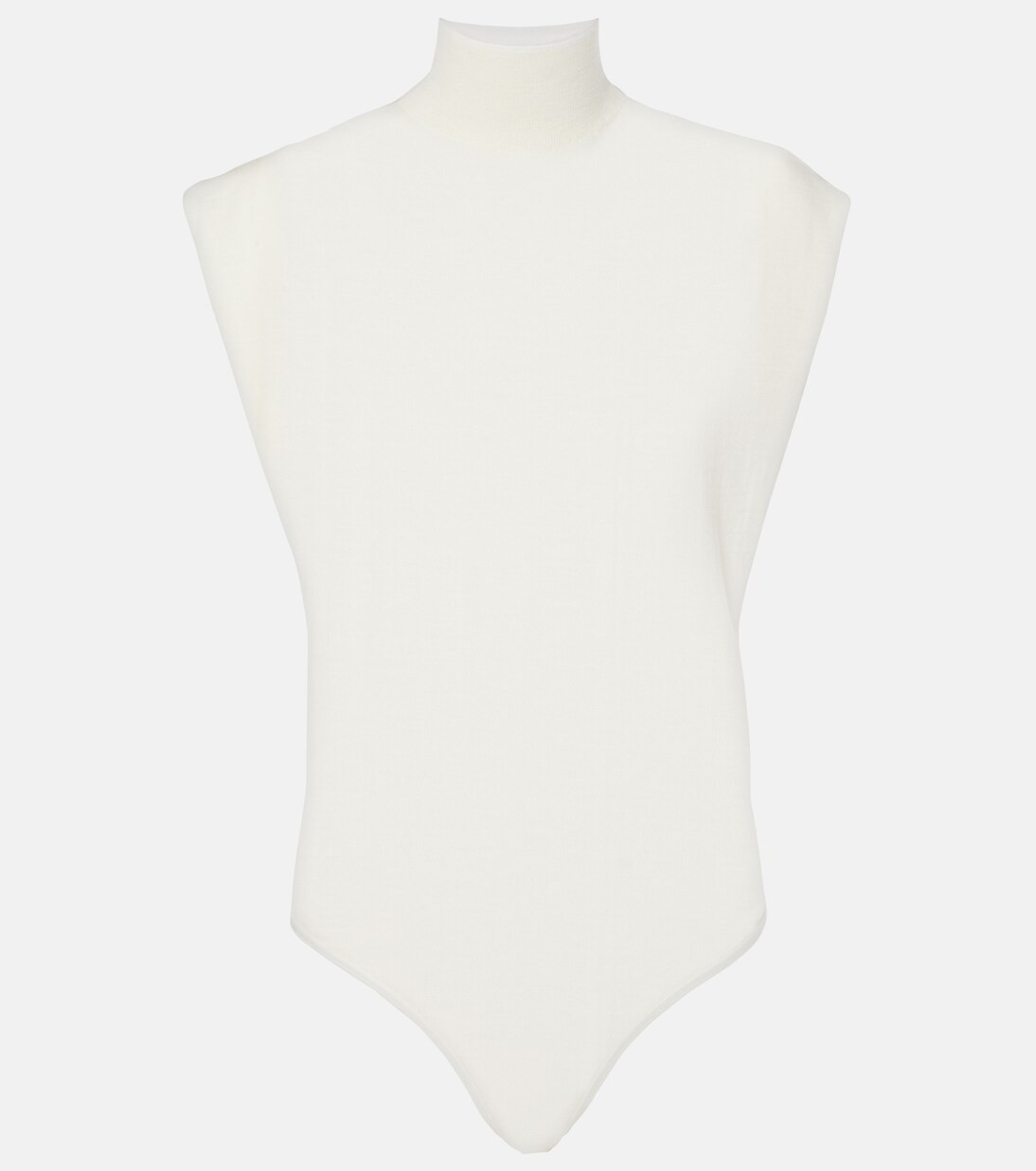Turtleneck wool bodysuit | Mytheresa (UK)