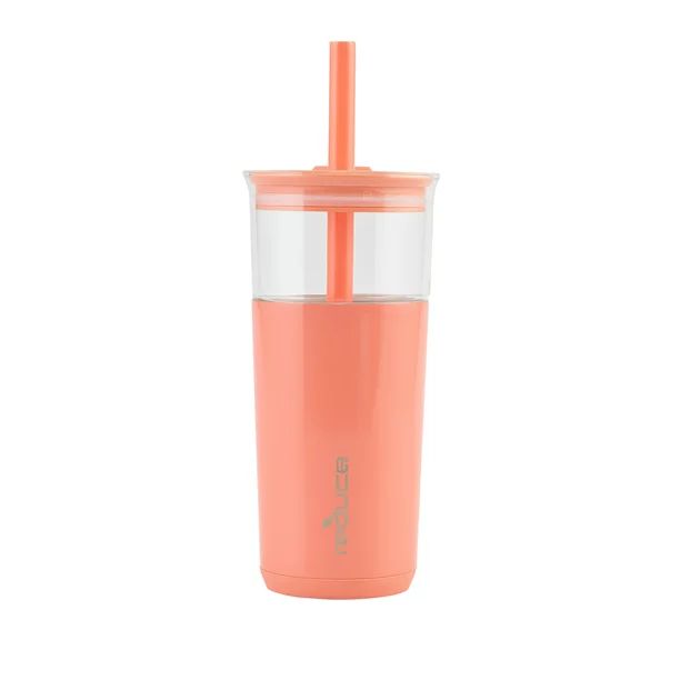 Reduce Aspen Vacuum Insulated Stainless Steel Glass Tumbler with Lid and Straw, Grapefruit, 20 oz... | Walmart (US)