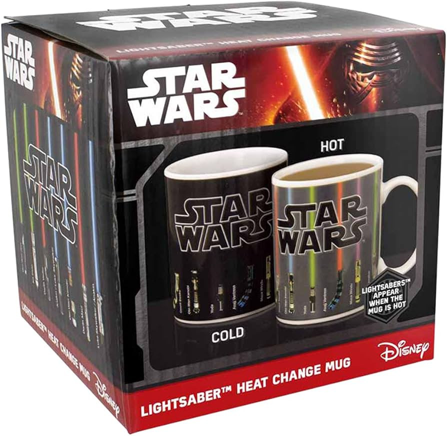 Star Wars Lightsaber Heat Change Mug in 2016 Packaging | Amazon (US)