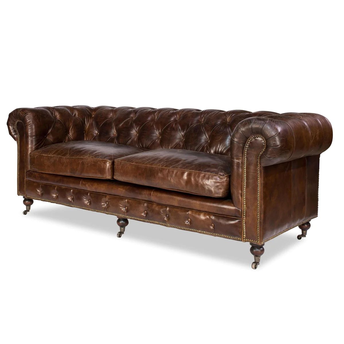 Castered Chesterfield Sofa | France and Son