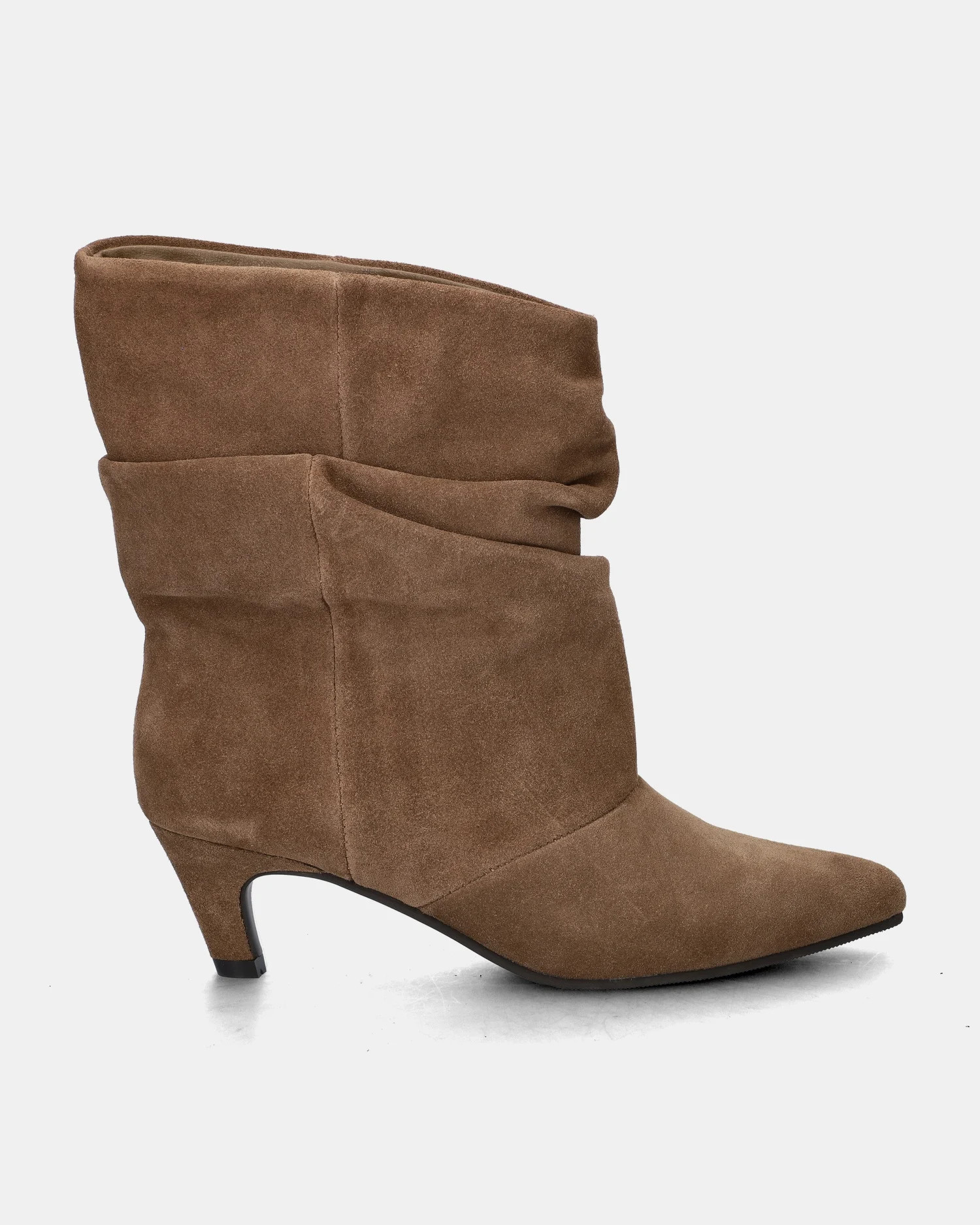 Nelson - Rits- & gesloten boots voor vrouwen - Beige | Nelson Schoenen NL