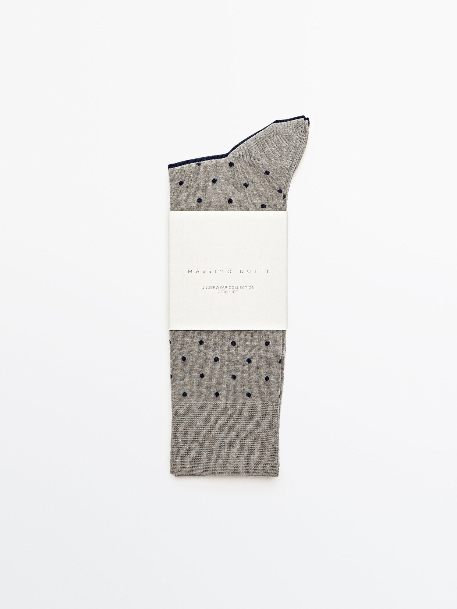 Pack of 2 contrast cotton socks | Massimo Dutti (US)