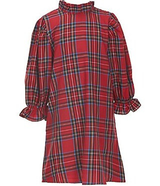 J.Marie Big Girls Long Sleeve Hollin Bow Tween Dress - 7/8 | Dillard's