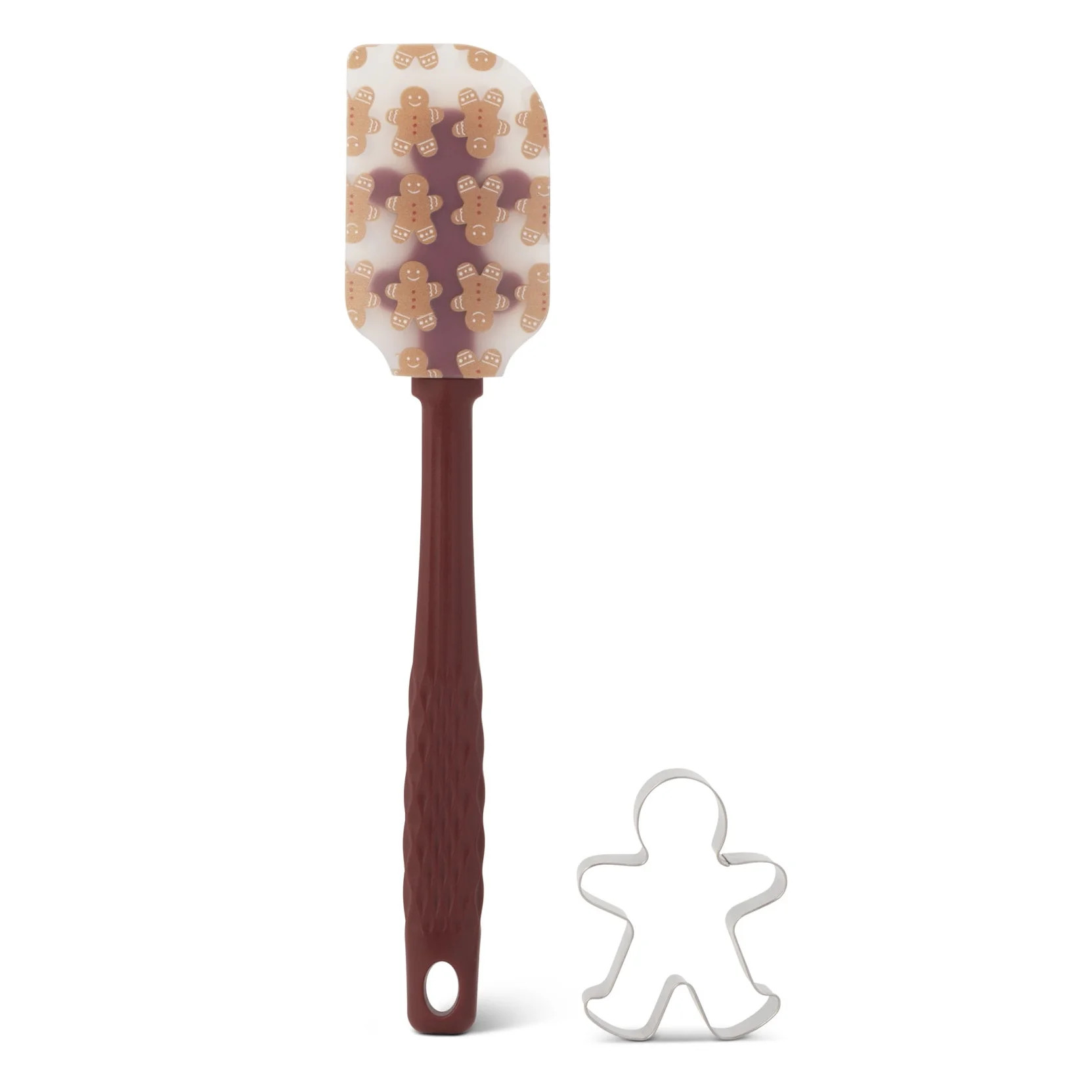 Thyme & Table 2-Piece Figural Spatula & Cookie Cutter Set - Red | Walmart (US)