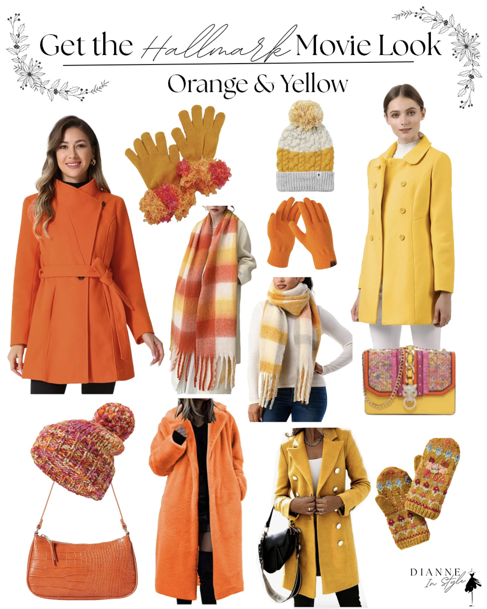 Here is one of five of my collages on how to get that Hallmark Christmas movie look. Look for four other colors: Blue/Sage, Pink/Purple, Burgundy/Camel and Red/Green.

See them all here on my LTK page.

#LTKStyleTip #LTKHoliday #LTKSeasonal