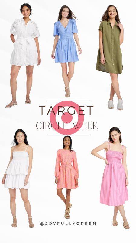 Target circle week // spring dresses // summer dresses 

#LTKsalealert