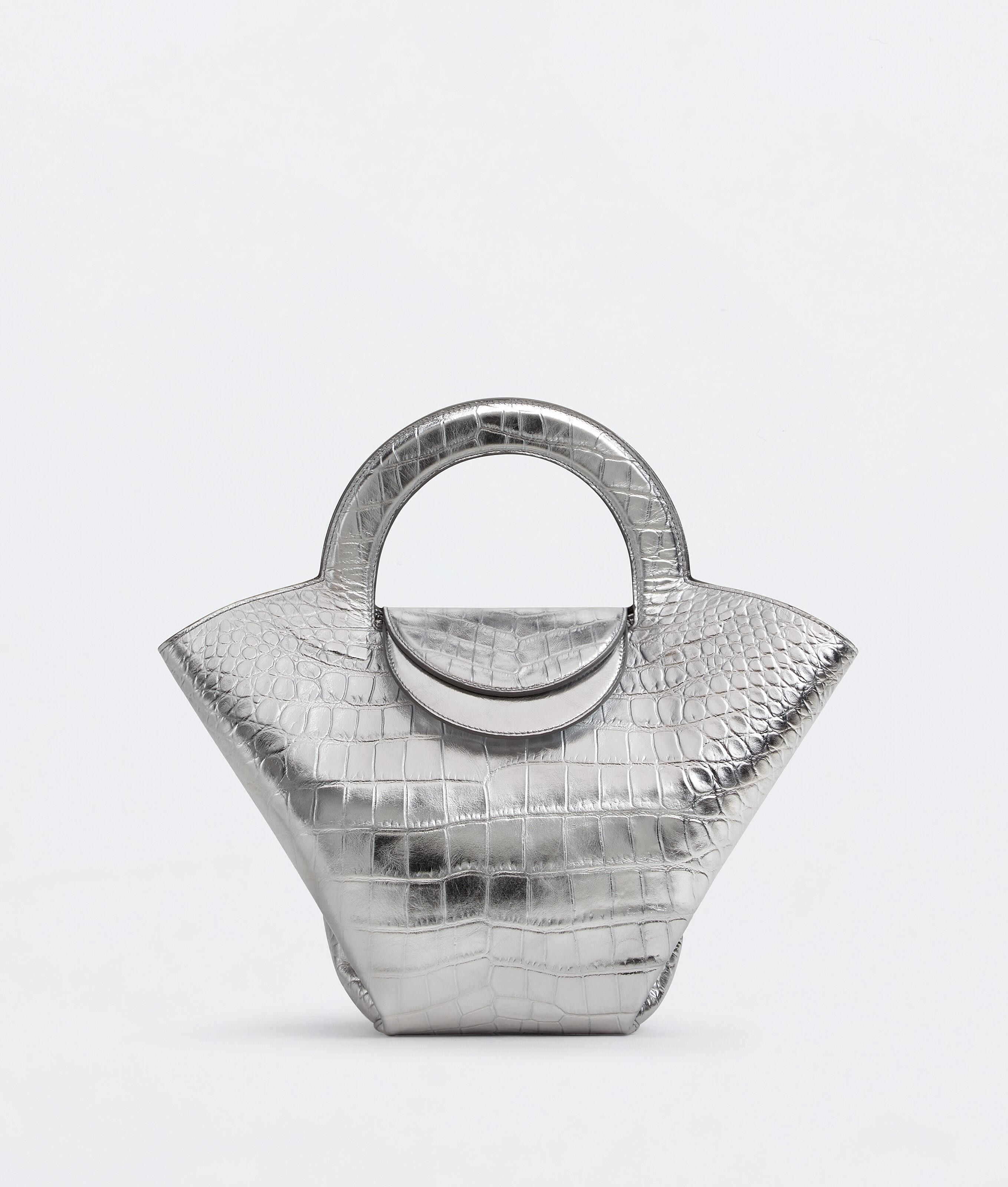Bottega Veneta Doll in Silver | THE YES | THE YES