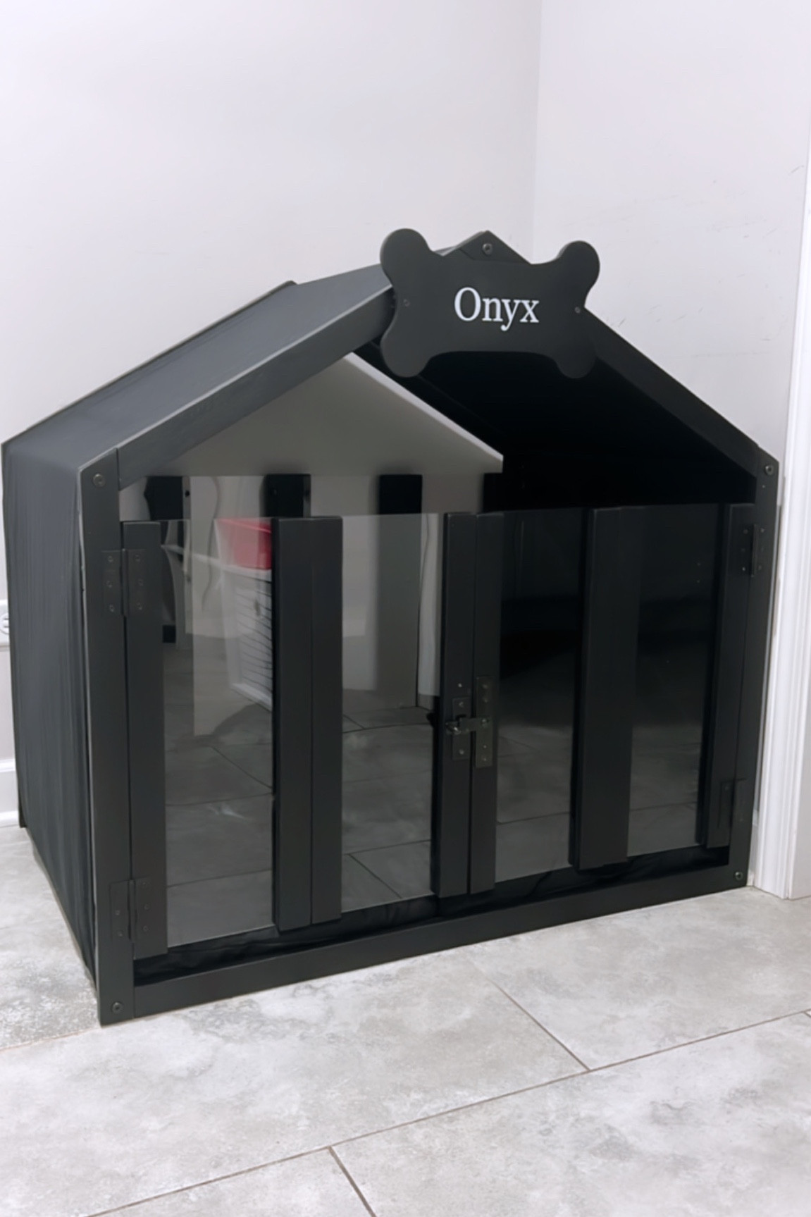 Modern dog crate #ltkpets
#pets