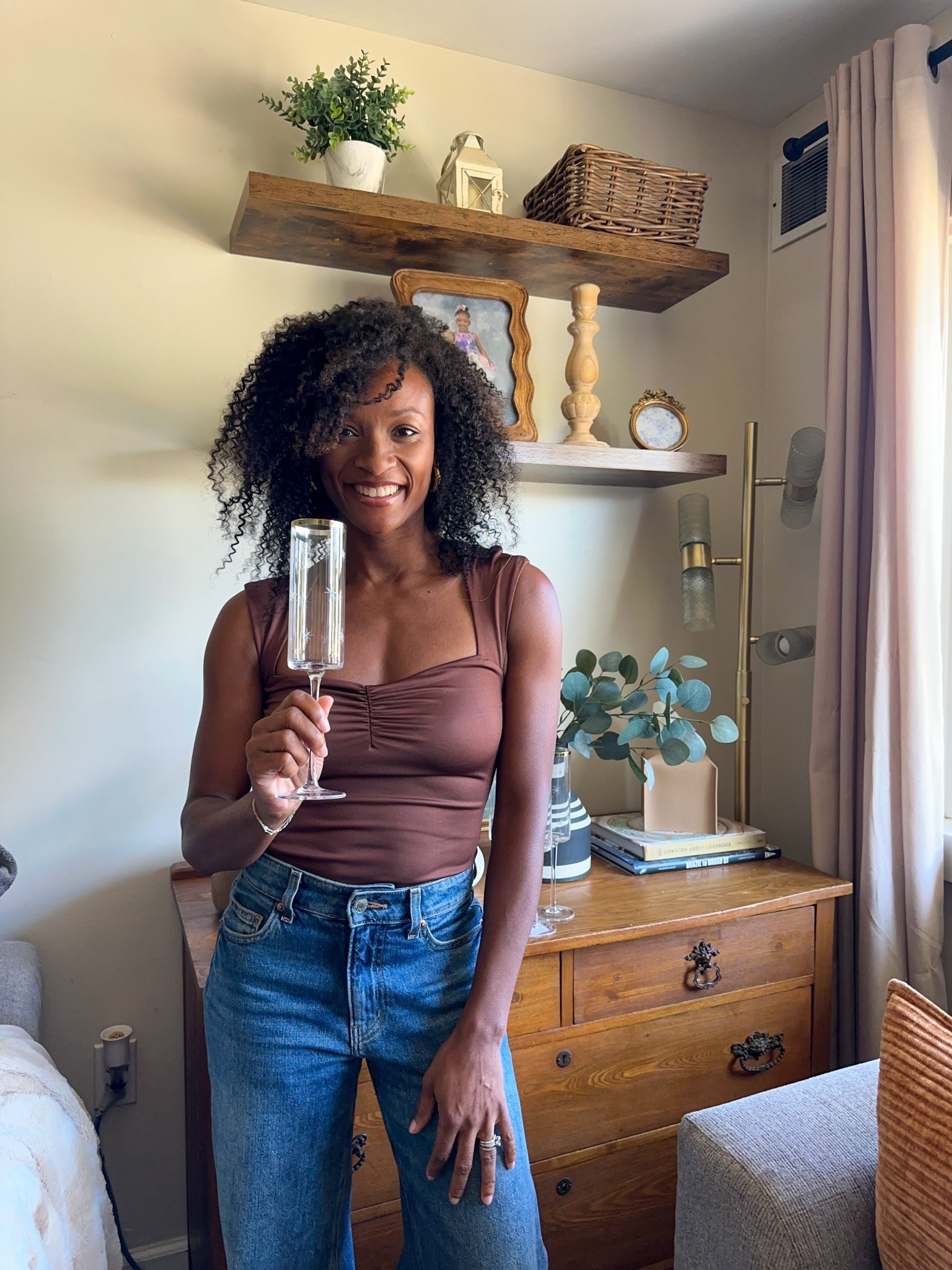 Set of 2 champagne flutes perfect for the hostess 

#LTKGiftGuide #LTKHoliday