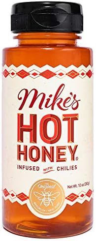 Mike's Hot Honey 10 oz Easy Pour Bottle (1 Pack), Honey with a Kick, Sweetness & Heat, 100% Pure ... | Amazon (US)