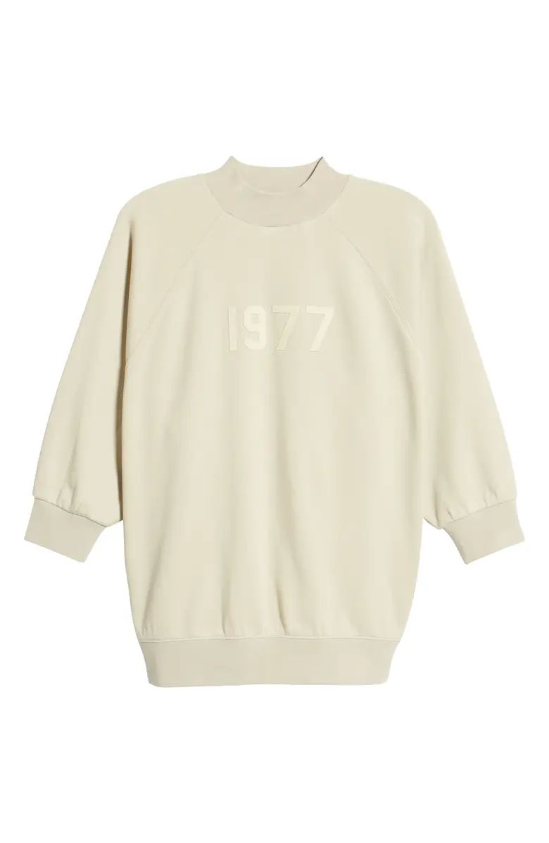 Fear of God Essentials Mock Neck French Terry Pullover | Nordstrom | Nordstrom
