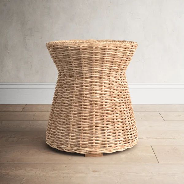 Lupe 22'' Tall Drum End Table | Wayfair North America
