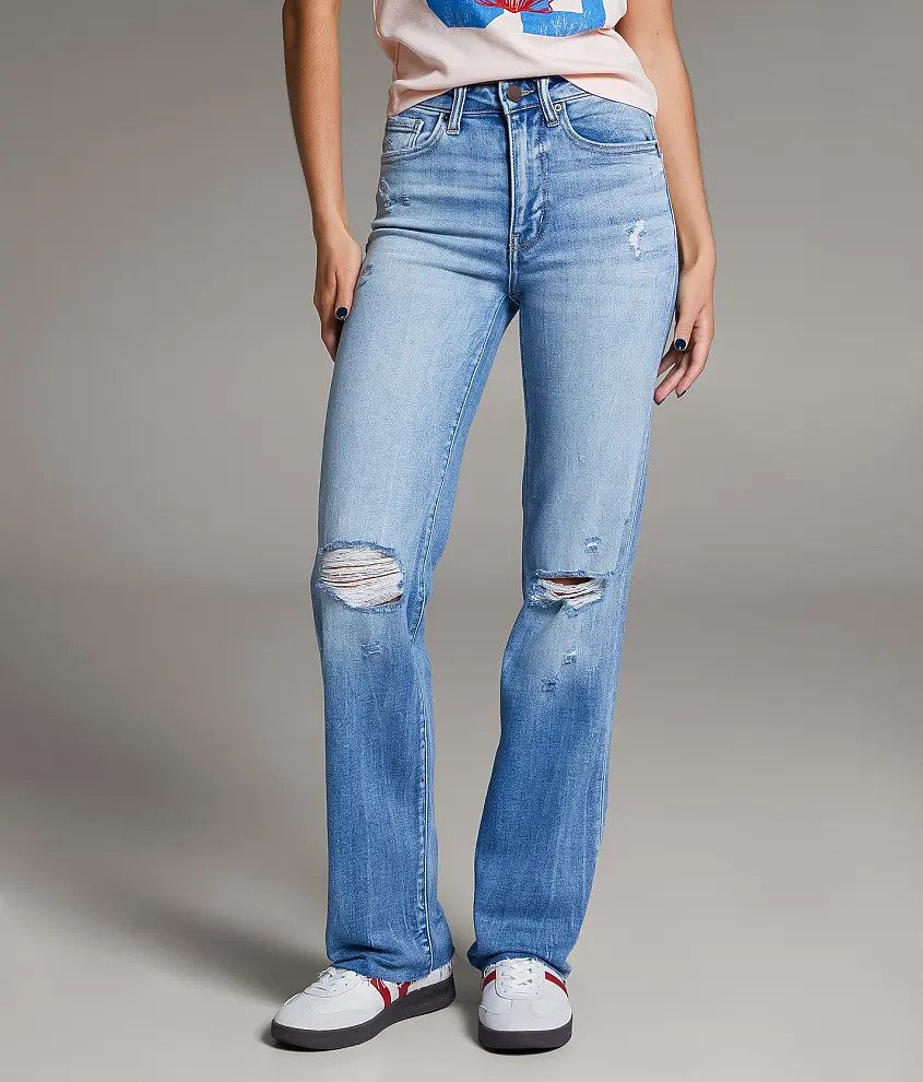 Billie Classic Straight Stretch Jean | Buckle