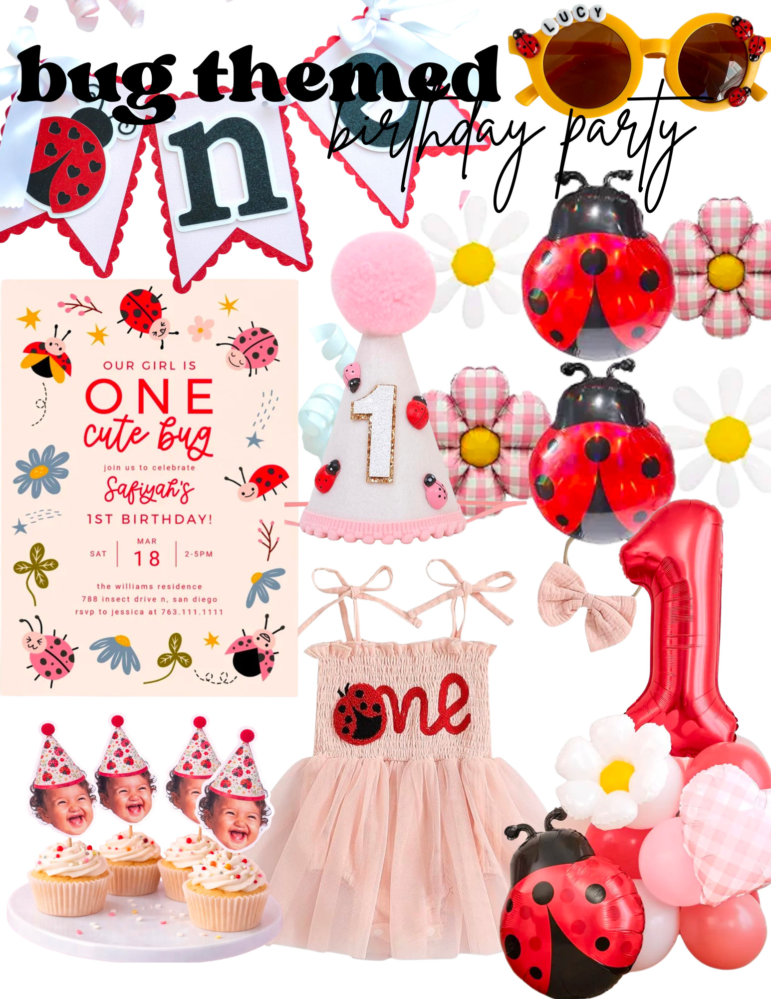 one cute bug 

first birthday party ideas 

 #LTKBaby #LTKBump #LTKKids