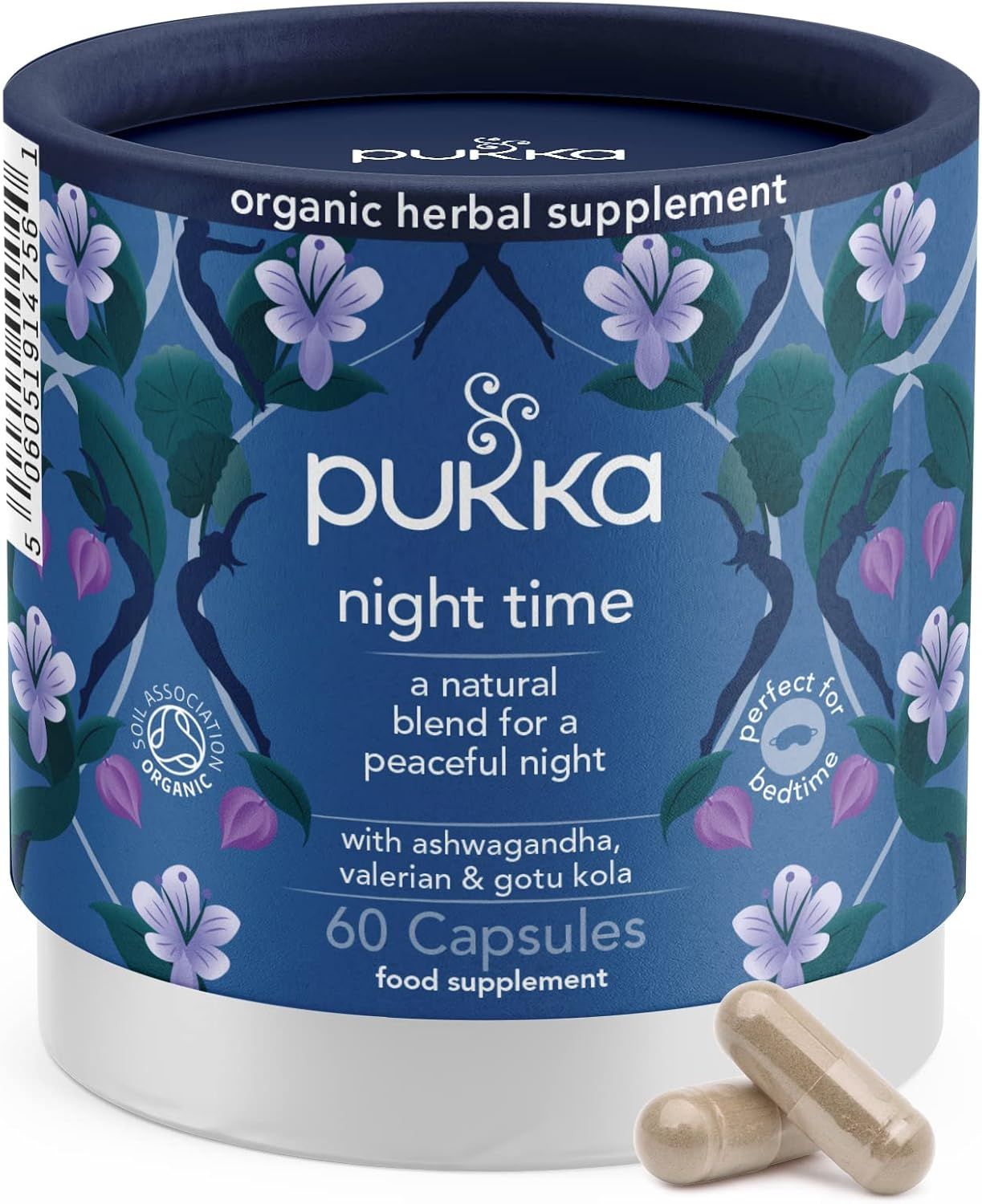 Pukka Herbs | Night Time Organic Herbal Supplement | Natural Sleep Supplement | Ashwagandha, Vale... | Amazon (UK)