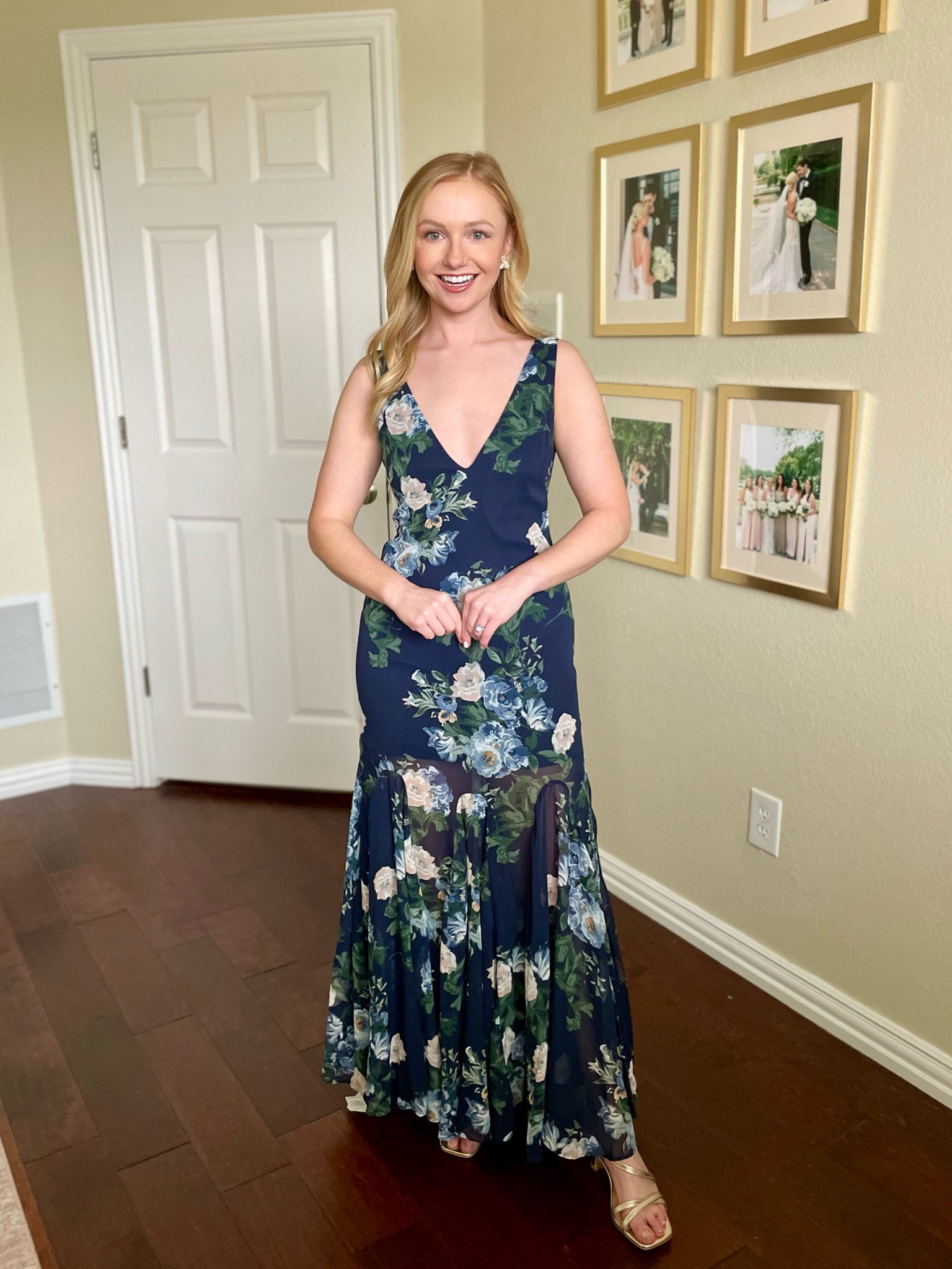 Wearing an XS regular | spring wedding guest dress, wedding guest dress, formal dress, occasion dress, floral dress, maxi dress 

#LTKWedding #LTKPetite #LTKSeasonal