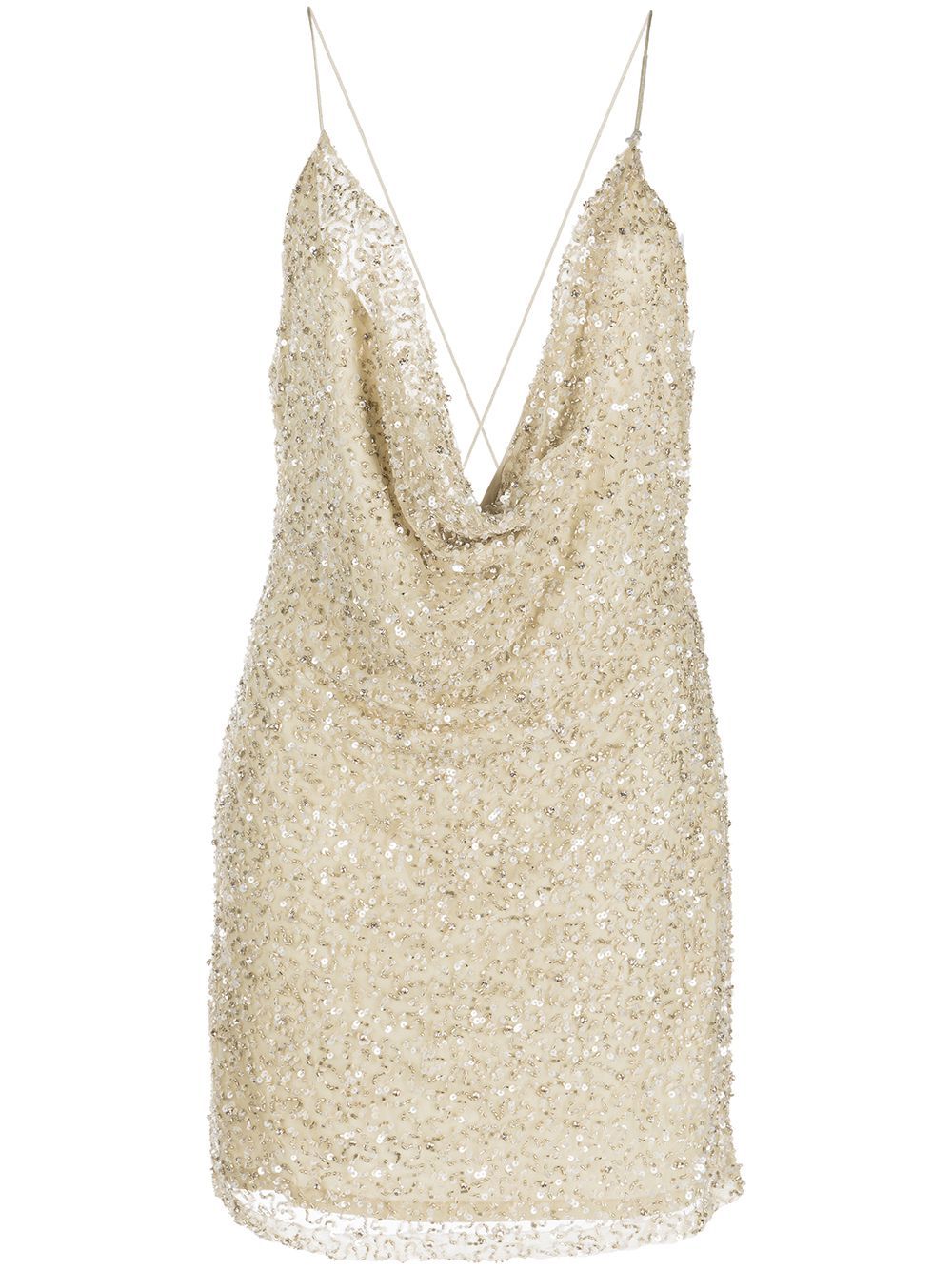 Mich sequin-embellished mini dress | Farfetch Global