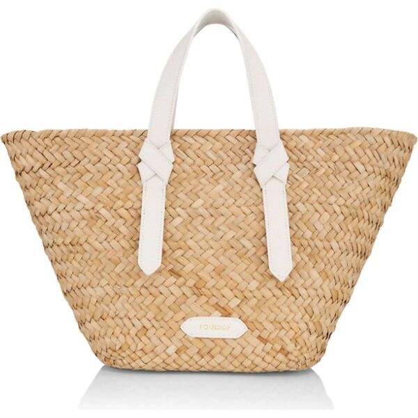 The Isola Tote, White | Maisonette