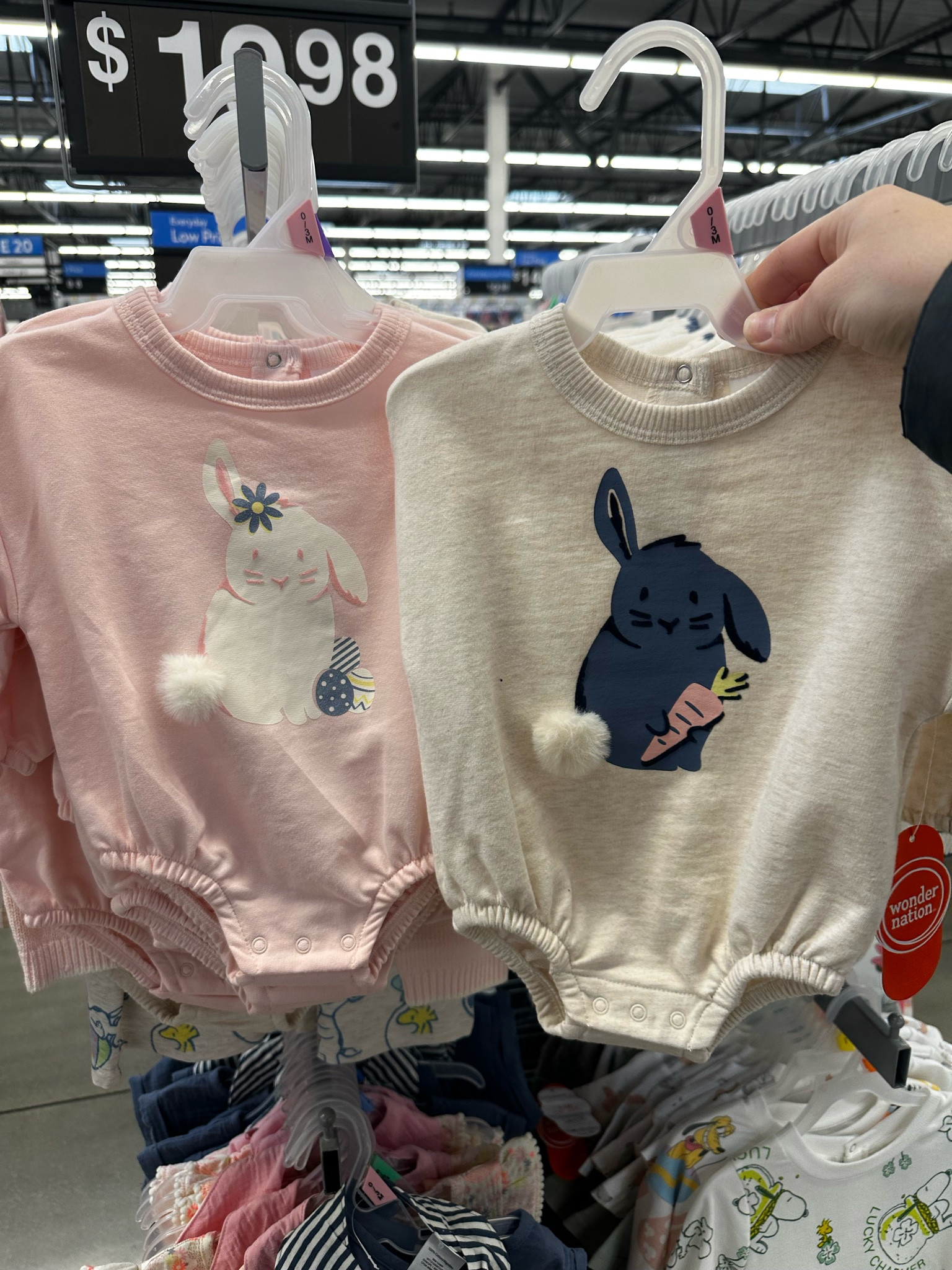 How cute are these bunny shirts at Walmart!! 

#LTKkids