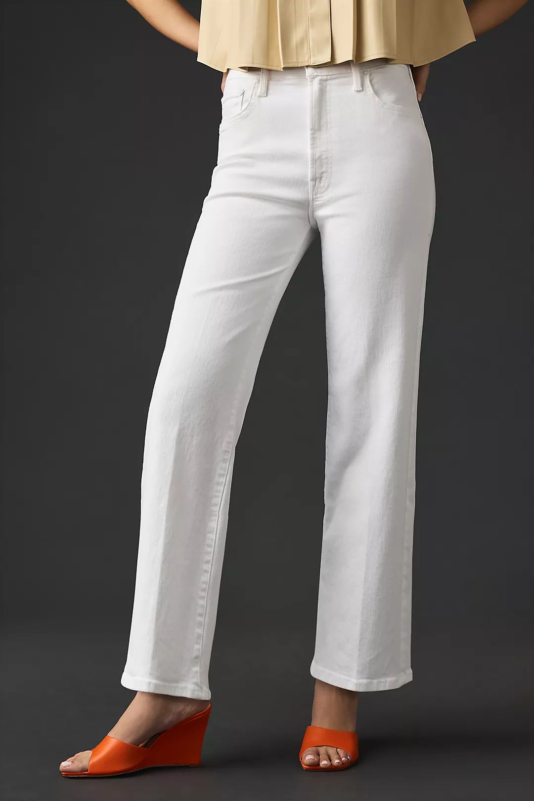 MOTHER The Rambler Zip Ankle Jeans | Anthropologie (US)