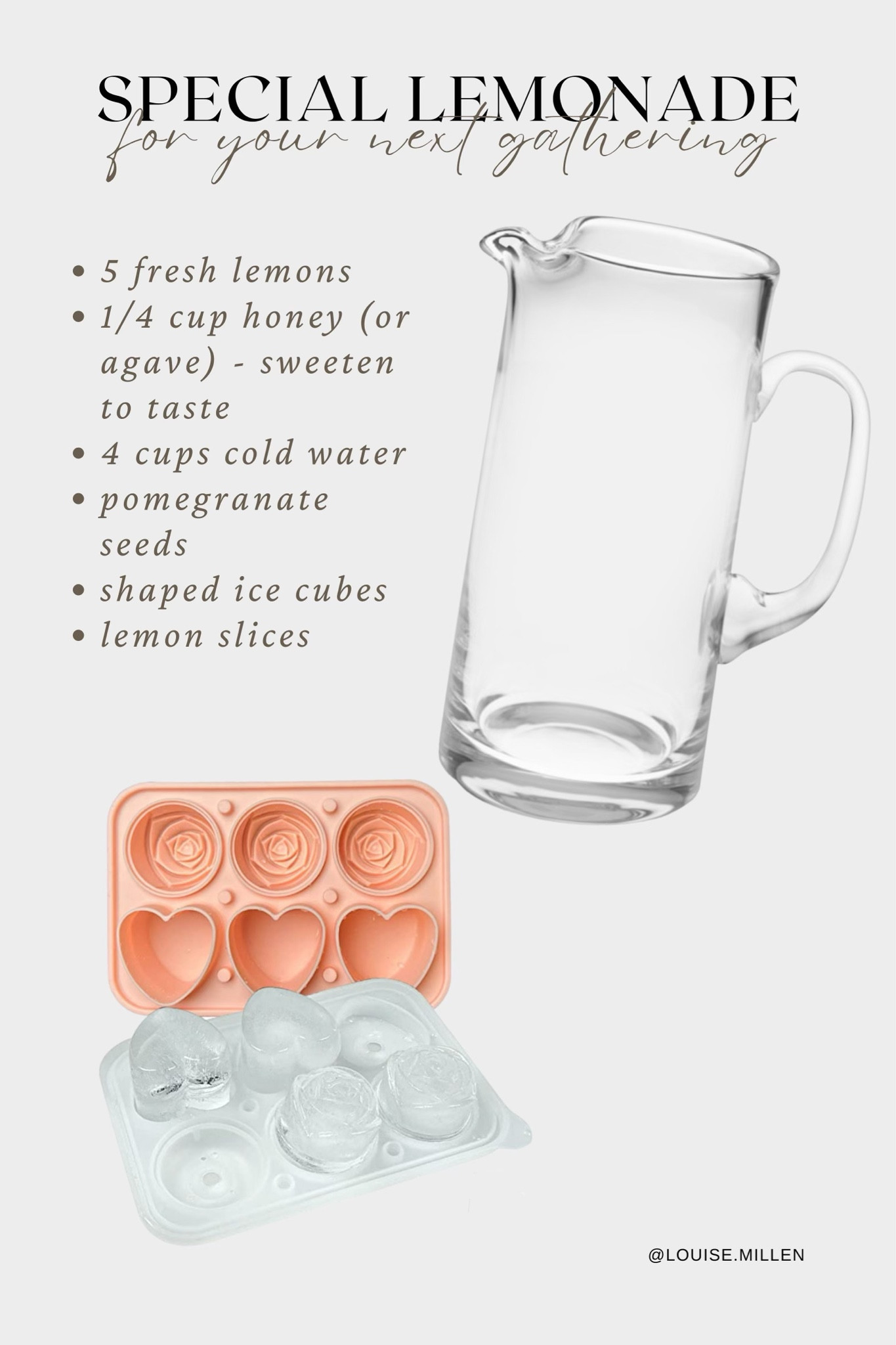 Special lemonade for your next gathering  

#LTKunder50 #LTKhome #LTKFind