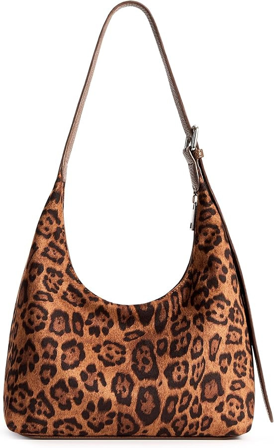 KALIDI Crescent Tote Bag, Women Underarm Hobo Everyday Zipper Handbag Work | Amazon (US)