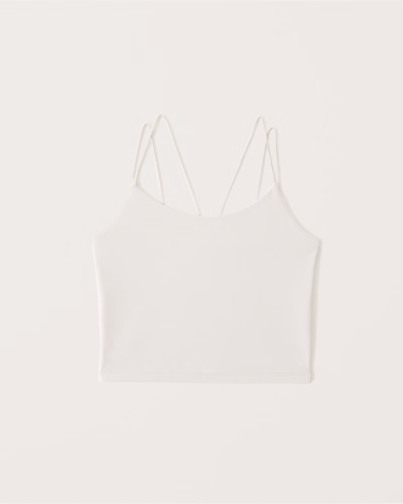 Contour Strappy-Back Tank | Abercrombie & Fitch (US)